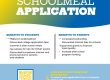 2025-26 School Meal Application for St. Lucie Public Schools. Benefits include free lunch/breakfast, discounted college application fees, and internet for students. Parents benefit from increased school funding and equipment grants.