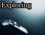 1 Exploring the deep sea: A sleek, white submersible glides through the dark, blue-tinged water, hinting at the mysteries of ocean exploration.